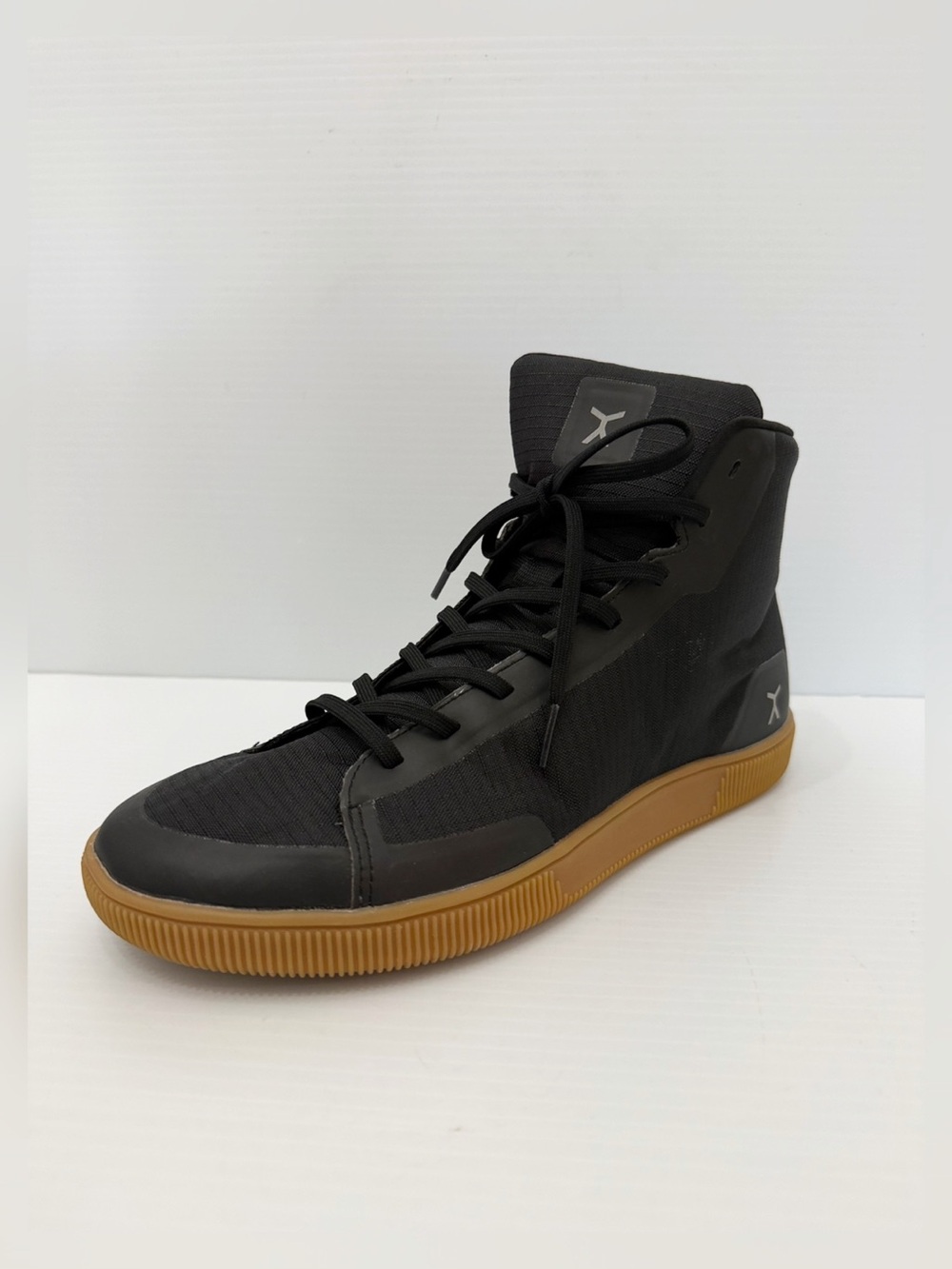 Flux Footwear Adapt High Top Trainers - Black / Gum - 10